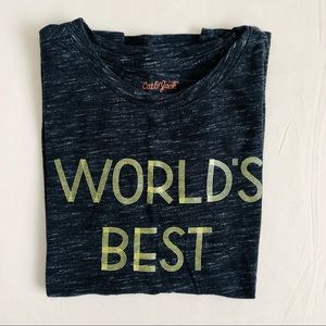 Worlds best sister graphic shirt